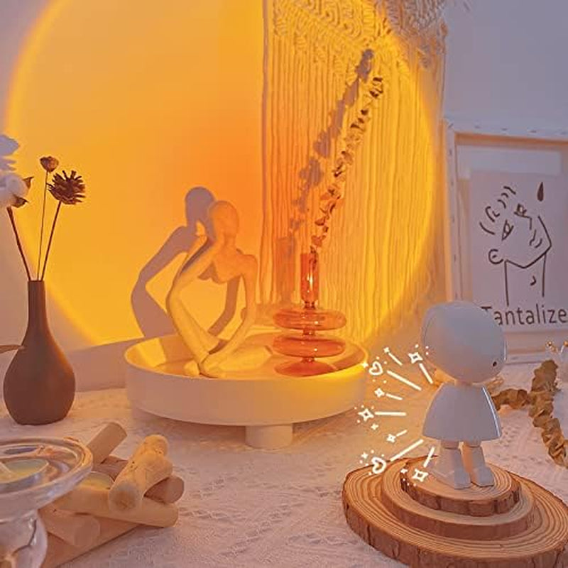 Astronaut Sunset Projection Lamp, LED Night Light