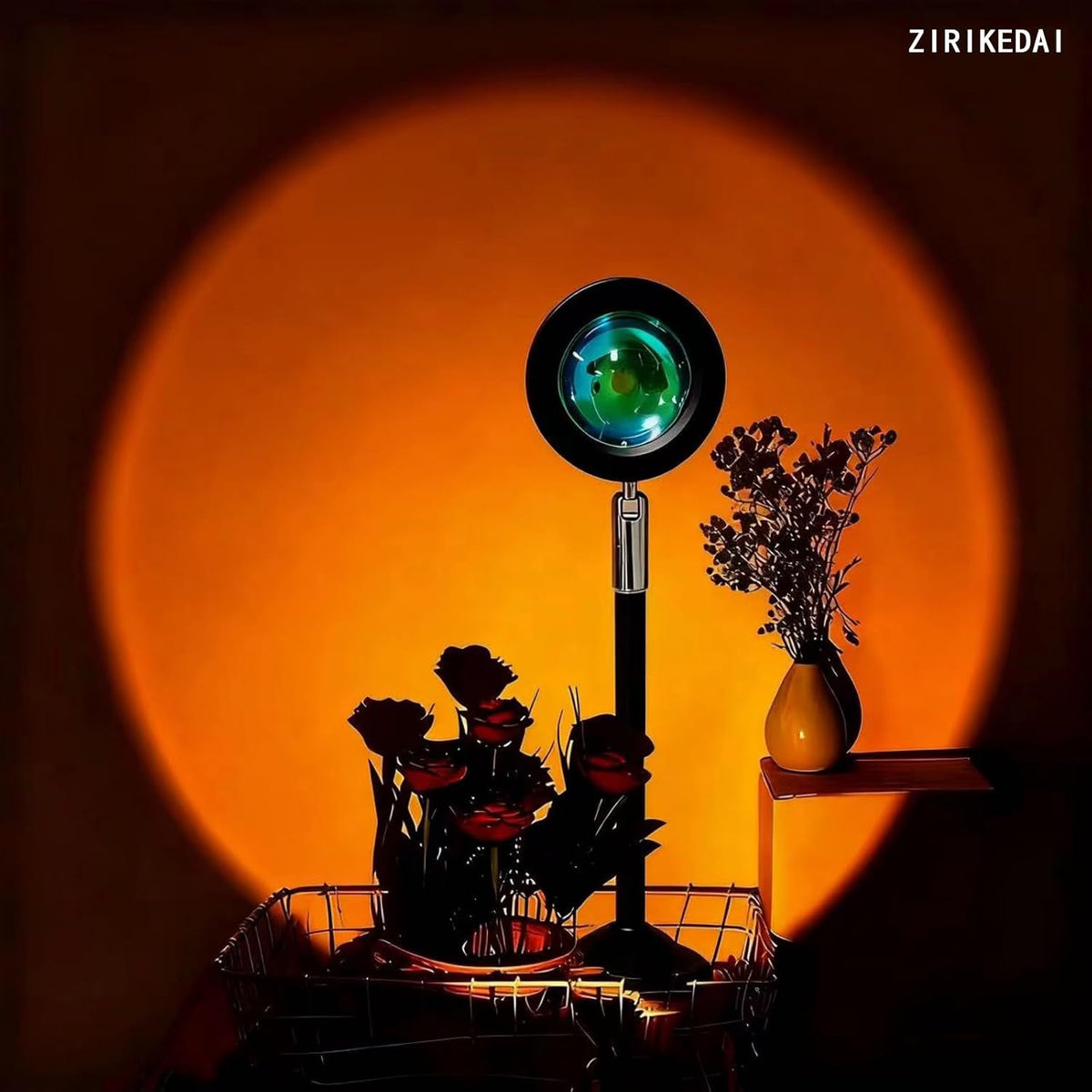 Sunset Lamp Projector Romantic Gift for Her RGB Bedroom Light