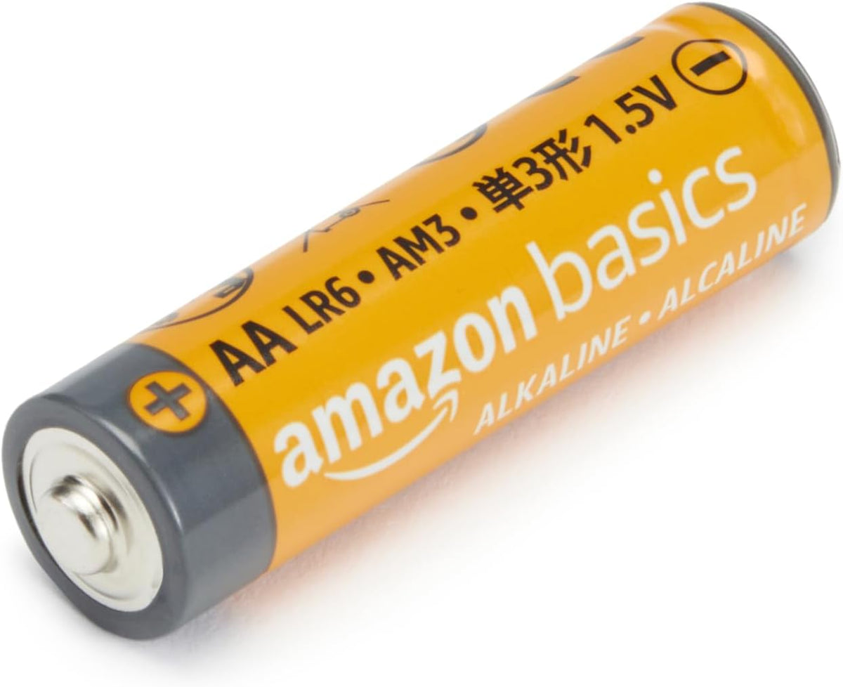 AA Alkaline Batteries, Long-Lasting 1.5V Double A Multi-Pack