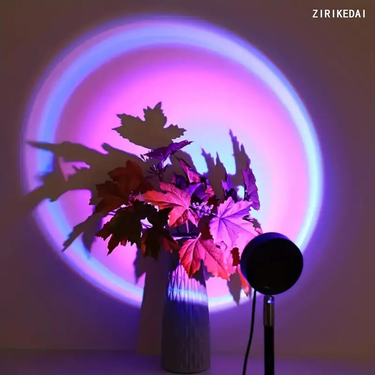Sunset Lamp Projector Romantic Gift for Her RGB Bedroom Light