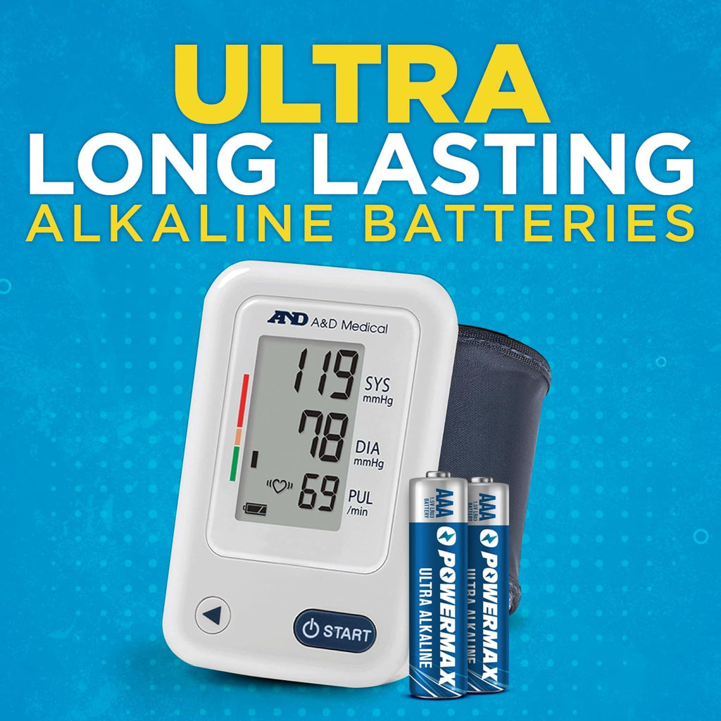 AAA Alkaline Batteries, 24-Pack Long-Lasting Triple A