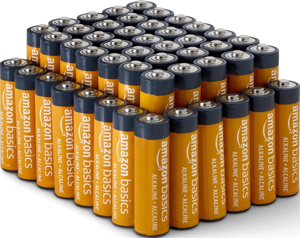 AA Alkaline Batteries, Long-Lasting 1.5V Double A Multi-Pack