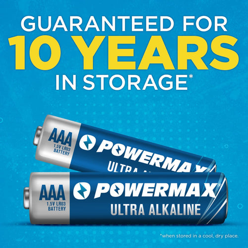 AAA Alkaline Batteries, 24-Pack Long-Lasting Triple A